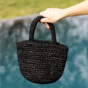 Jenni Kayne Mini Raffia Tote in